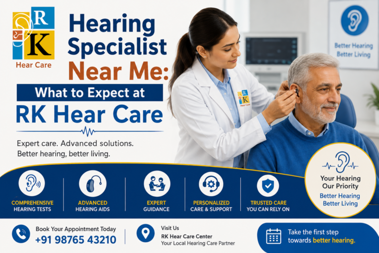 Hearing Specialist Near Me: What to Expect at RK Hear Care