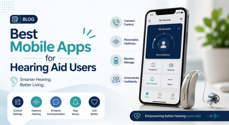 Best Mobile Apps for Hearing Aid Users: Smart Tools for Better Hearing Care
