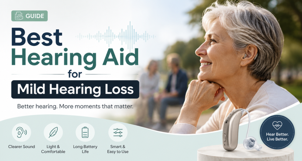 best hearing aids for mild hearing loss