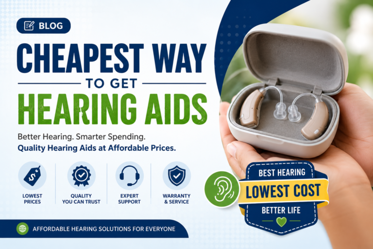 What Is the Cheapest Way to Get Good Hearing Aids?